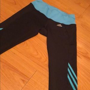 ADIDAS Climate crop workout pants! Size medium!